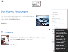 Tablet Screenshot of medicinalegaleabbatangelo.com